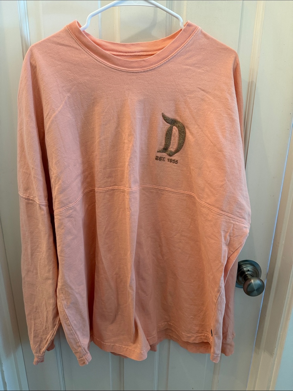 Women’s Disney Spirit Jersey Peach & Gold